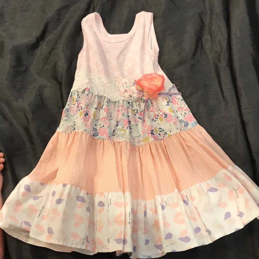 Haute Baby girl pink dress. Excellent condition.